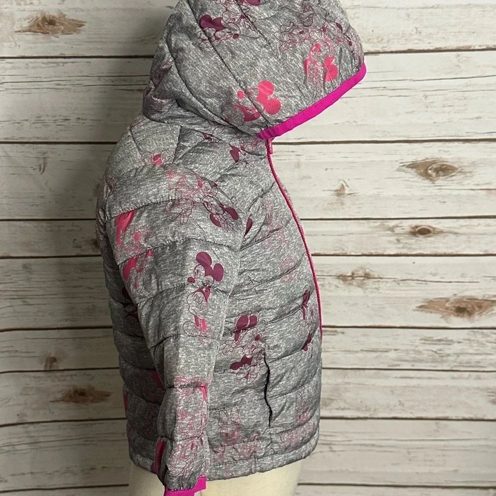 Disney x baby GAP ColdControl hooded puffer jacket Size 18-24M